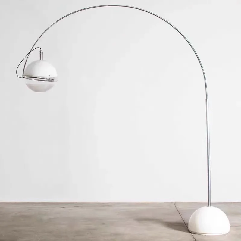 

Danish medieval fishing floor lamp Nordic Bauhaus modern living room bedroom sales office model room floor lamp