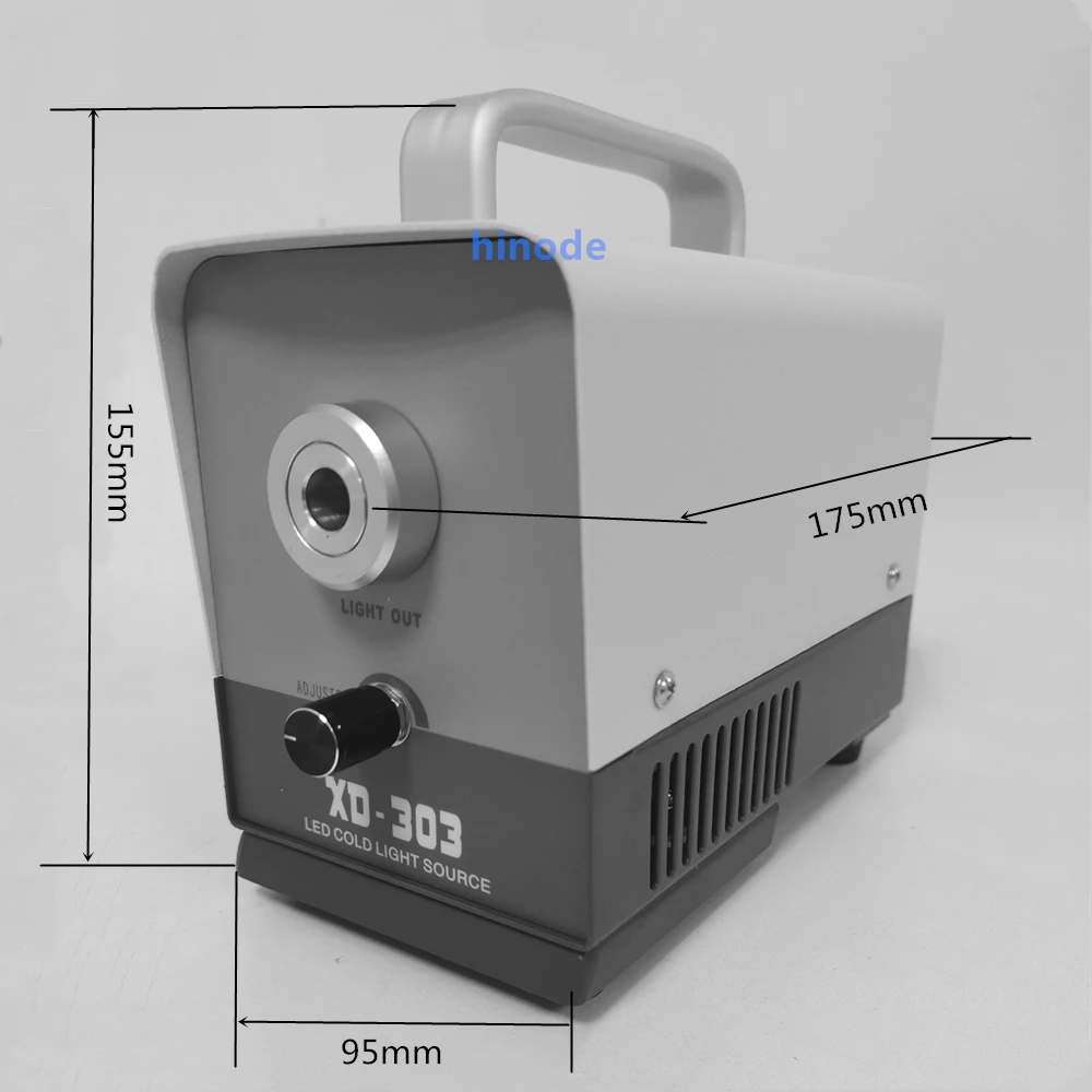 Medical Surgical Mini Portable LED 20W Fit Wolf Interface Optical Fiber Examination Endoscope Cold Light Source ENT Gynecology