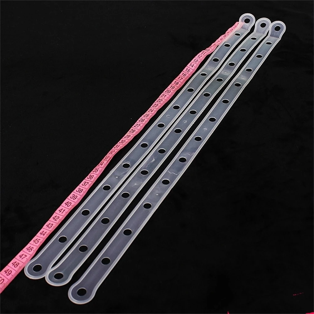 Hanger Connector Strips 14 Holes, Plastic Hanger Grip Accessories, Clothes Suits Coordinates Storage Display Drop Hanging Strip