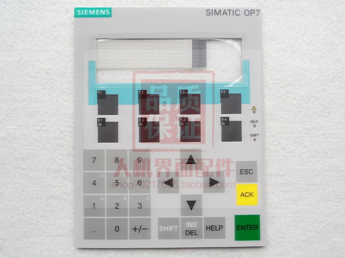 OP7 6AV3607-1JC20-0AX2 6AV3607-1JC30-0AX1 MEMBRANE SWITCHES