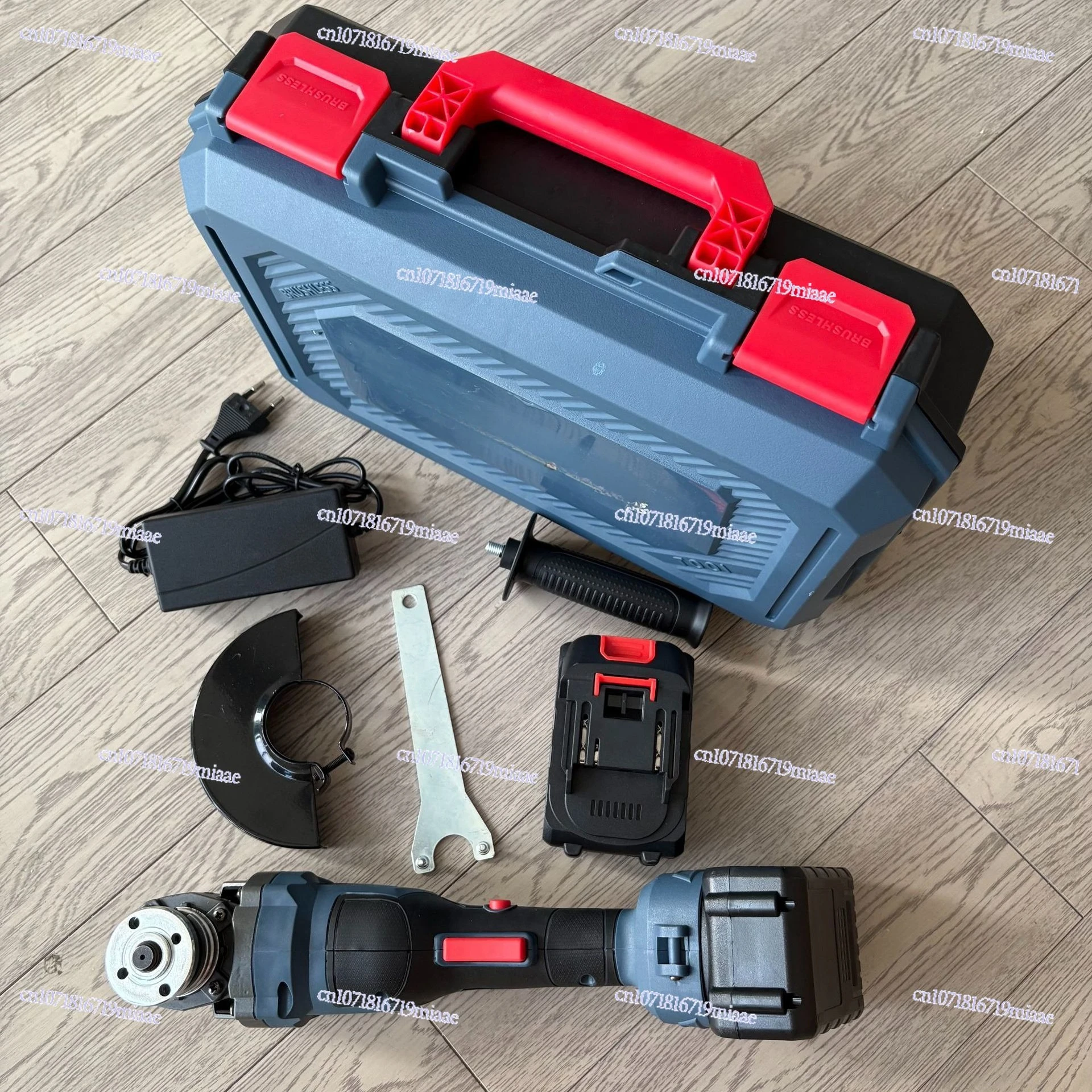 

Lithium battery brushless angle grinder complete set of 10 cells and two batteries (MT socket)