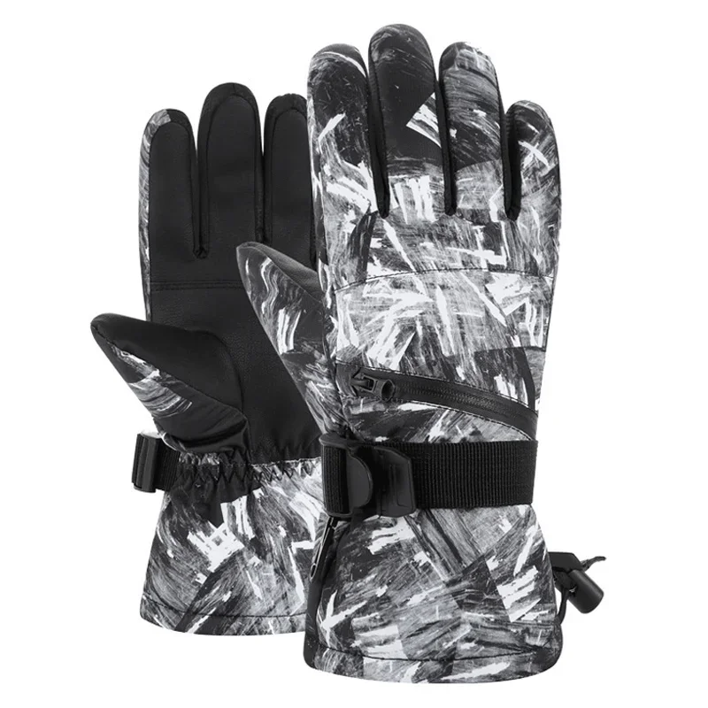 

Winter Ski Gloves for Men Waterproof Thermal Gloves Man Woman Non-slip Cycling Motorcycle Work Glove перчатки мужские зимние