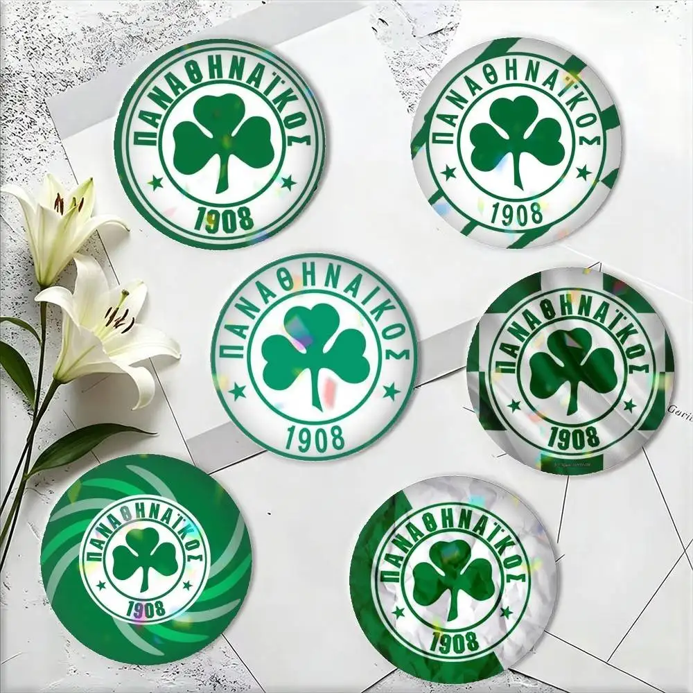 Broches et badges Art P-Panathinaikos Athènes-PA 25mm 32mm 44mm 58mm 75mm pour accessoires et cadeaux
