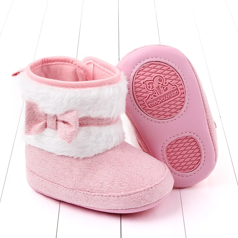 2025 novo inverno bebê meninas primeira caminhada indoor ao ar livre sapatos da criança para 0-18m botas de algodão do bebê de alta qualidade quente e macio