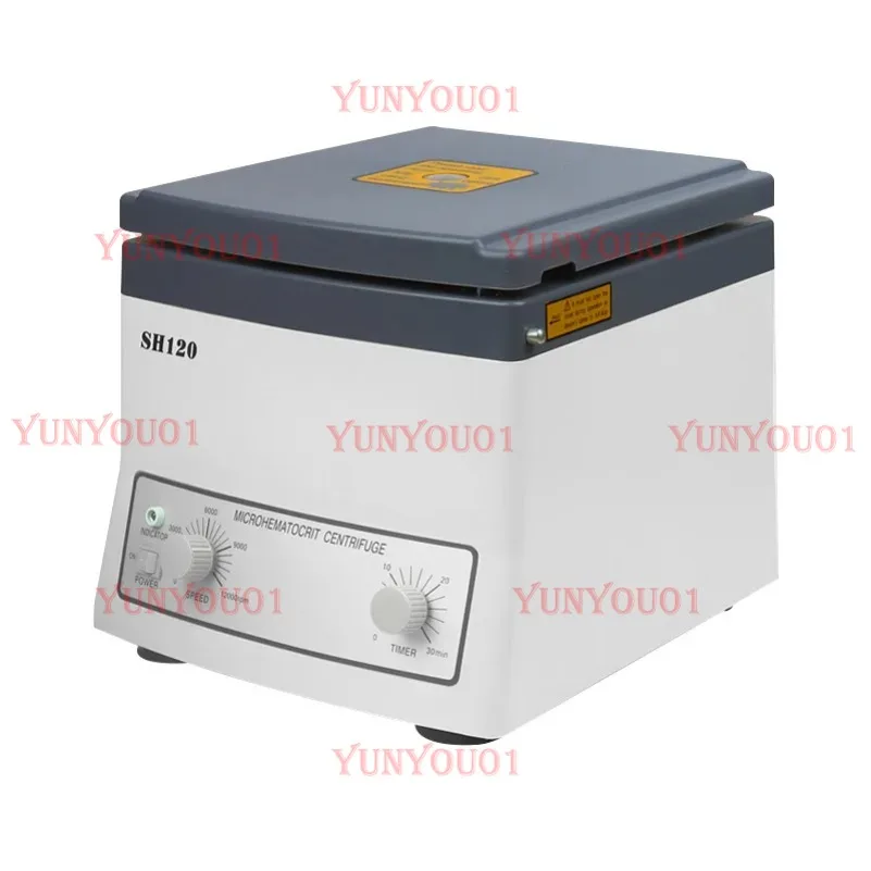 

Desktop Micro Hematocrit School Laboratory Blood PRP Centrifuge Machine 15300xg with 24 Tubes Capillary Centrifugal SH120