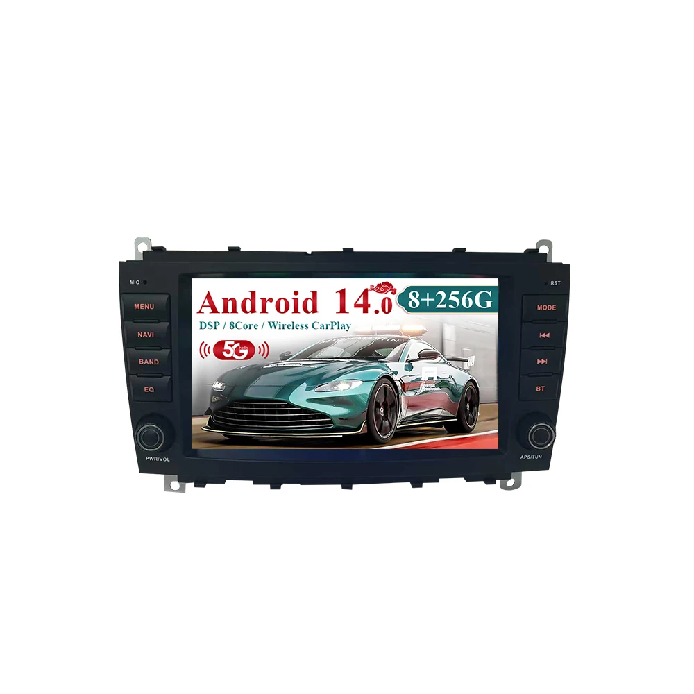 

8.0 inch For Mercedes-Benz CLK 2006 to 2012 Car auto carplay Android 14.0 Radio Multimedia Player GPS Stereo screen Head Unit