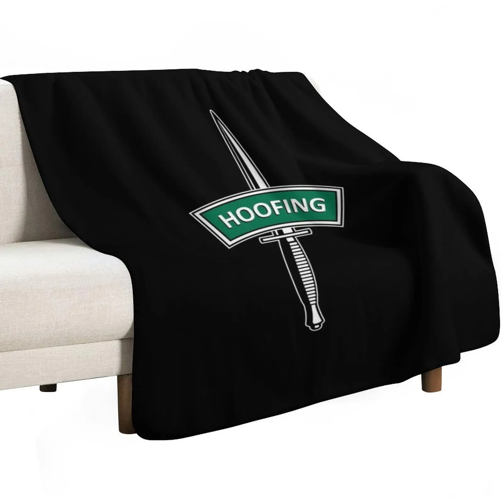 Royal Marines Commando - HOOFING Throw Blanket Sofa Throw Bed covers Summer Beddings Thermal wednesday Travel Blankets