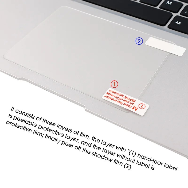 Film de protection tactile pour Macbook Pro 13 pouces, air 11 12 Retina, Apple Macbook série Touch