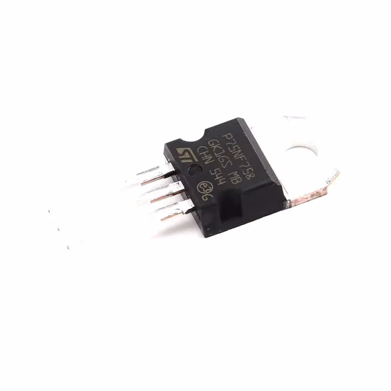 10 Stück P75NF75 TO-220 FET MOSFET N-Ch 75 Volt 80 Amp