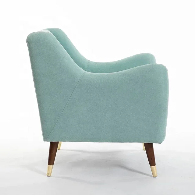 zz أثاث غرفة المعيشة كرسي أريكة منجد لهجة كرسي الكتان كراسي فردية للترفيه #3