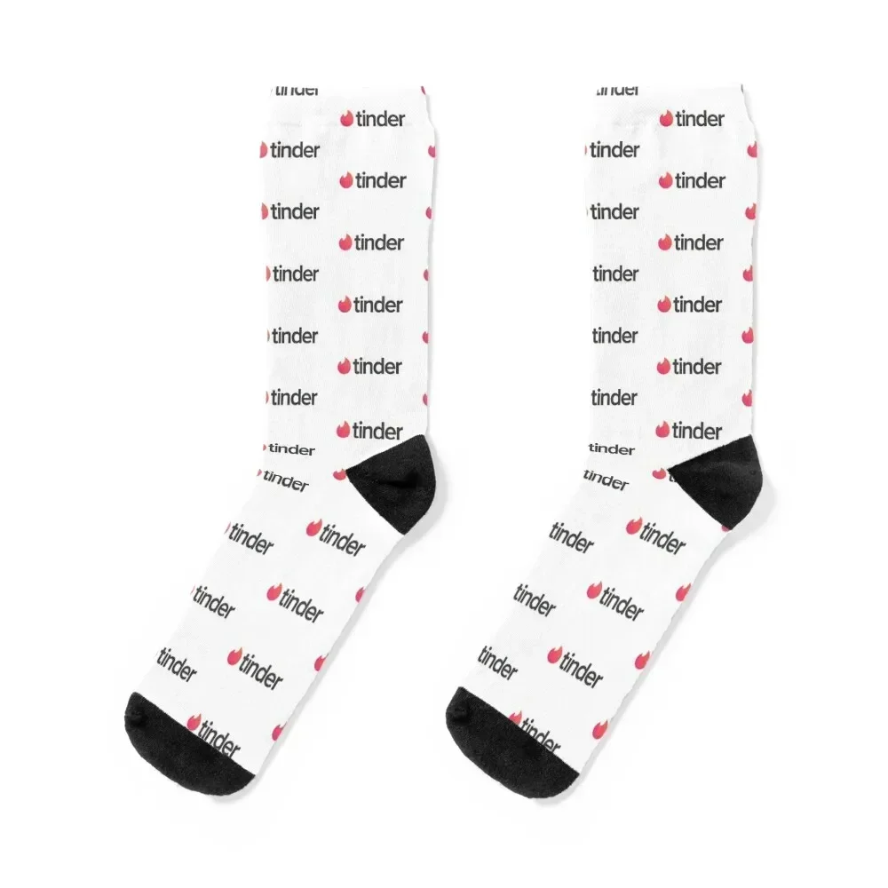 

Tinder logo shirt Socks Heating sock short golf Socks Woman Men's