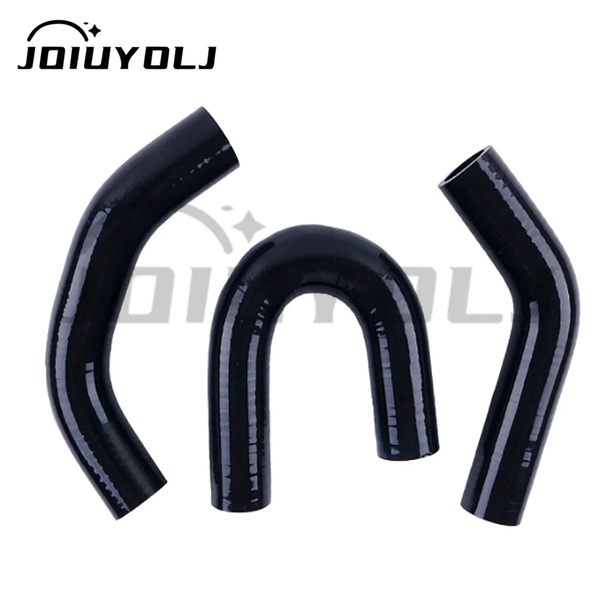 For John Deere 650 750 2T80 3T80 Silicone Upper Lower ByPass Radiator Coolant Hose Kit