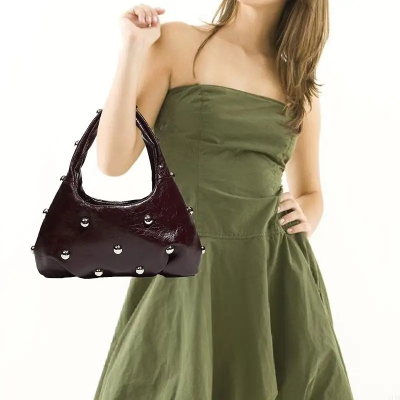 

Fashionable Women's Armpit Purse PU Leather Underarm Bag Suitable For Daily Comm 517D