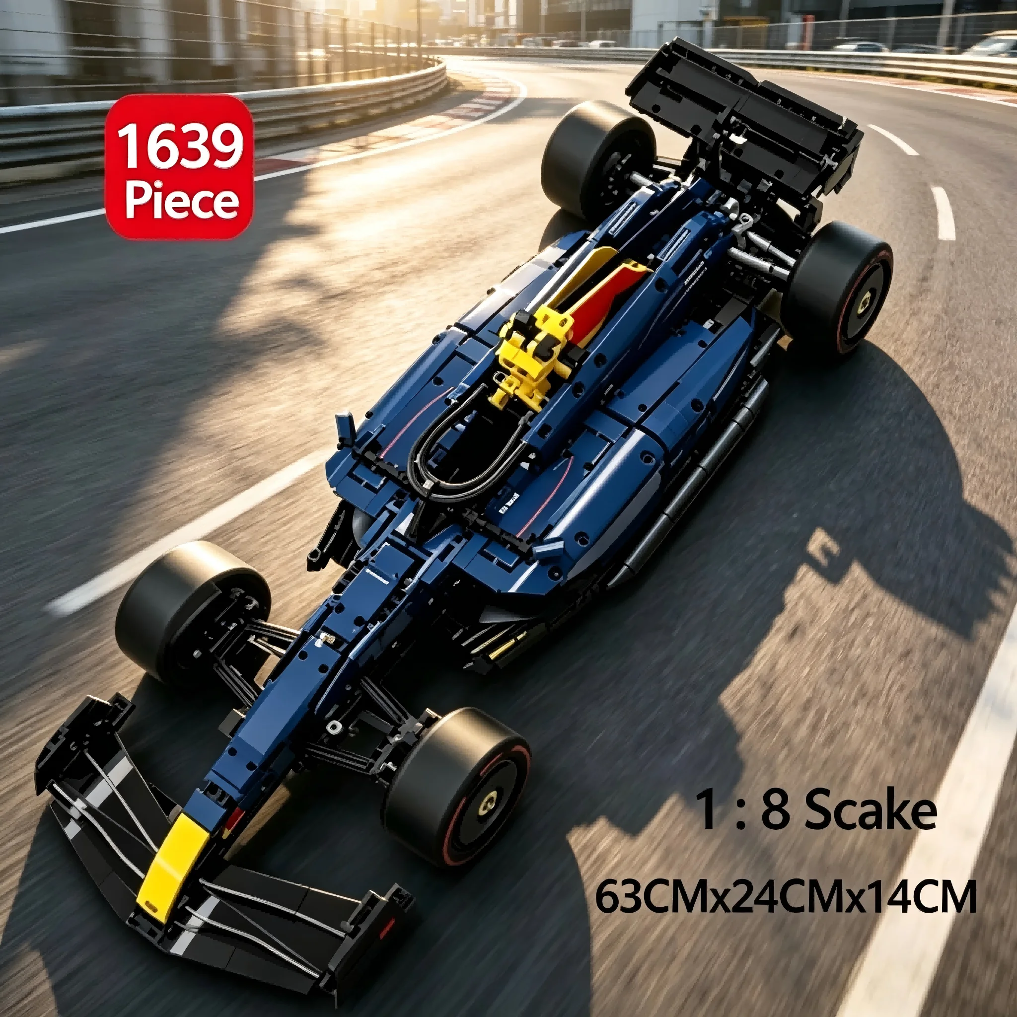 the-new-1639-pieces-of-blue-racing-car-assembly-home-decor-items-make-perfect-gifts-for-holidays-and-birthdays