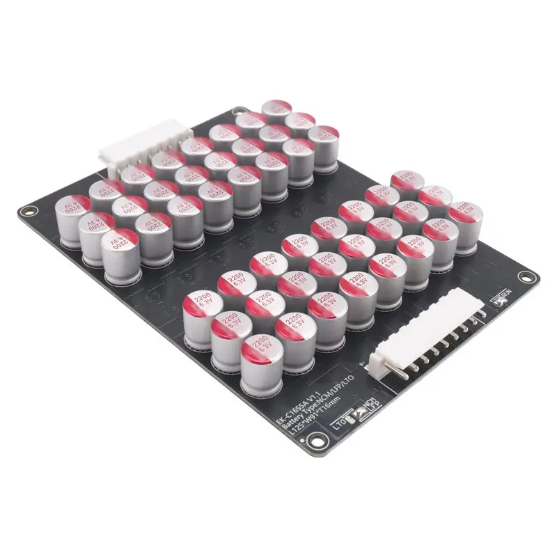 Vendita quotidiana 16S 5A Balance Li- Lifepo4 Lto Batteria al litio attiva Equalizzatore Bilanciatore Condensatore piastra 48V 60V 16S