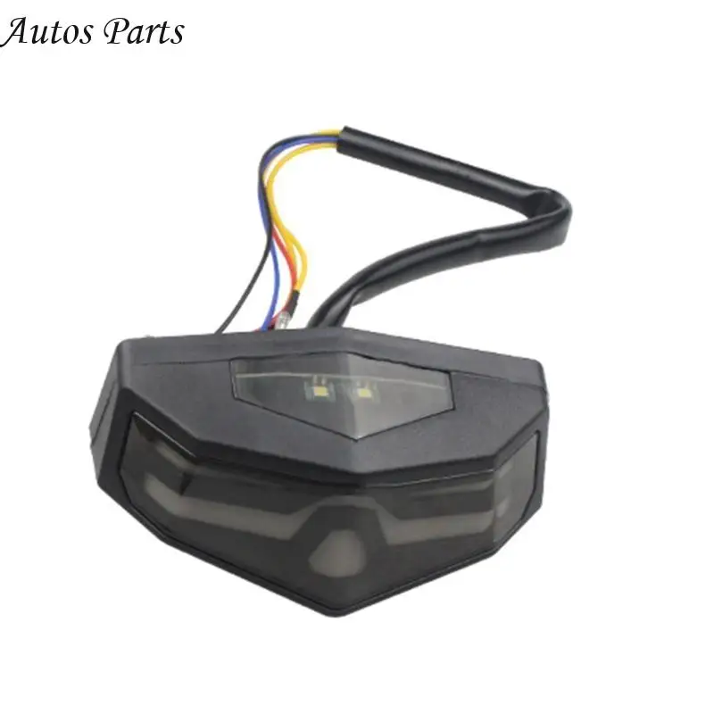 

57BA High performances Motorcycle LED Light set with Brake Indicate & License Plate Lights Simple Installation for Safety
