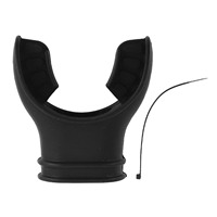 Diving Mouthpiece Odorless Silicone Soft  Snorkel Mouthpiece Replacement Comfort Bite for Snorkeling Freediving