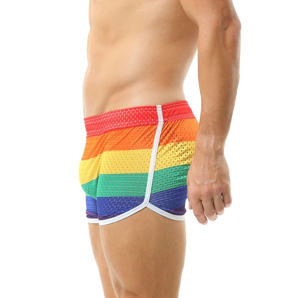 Men's Boxer Shorts High Breathability Comfortable Underwear for Summer Loose Fitting Style Underpants Perfect for Everyday Wear