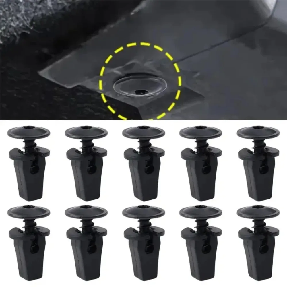 Engine Cover Bolt Splashguard Fastener Clips Auto Mudguard Lining Snap Screws Suit For Outdoor Driving Tasks