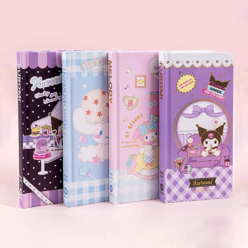 Sanrio Weekly Agenda Planner Kawaii Melody Daily Notebook Students Stationery Notebooks Back To School Girl Journal Notepad Gift