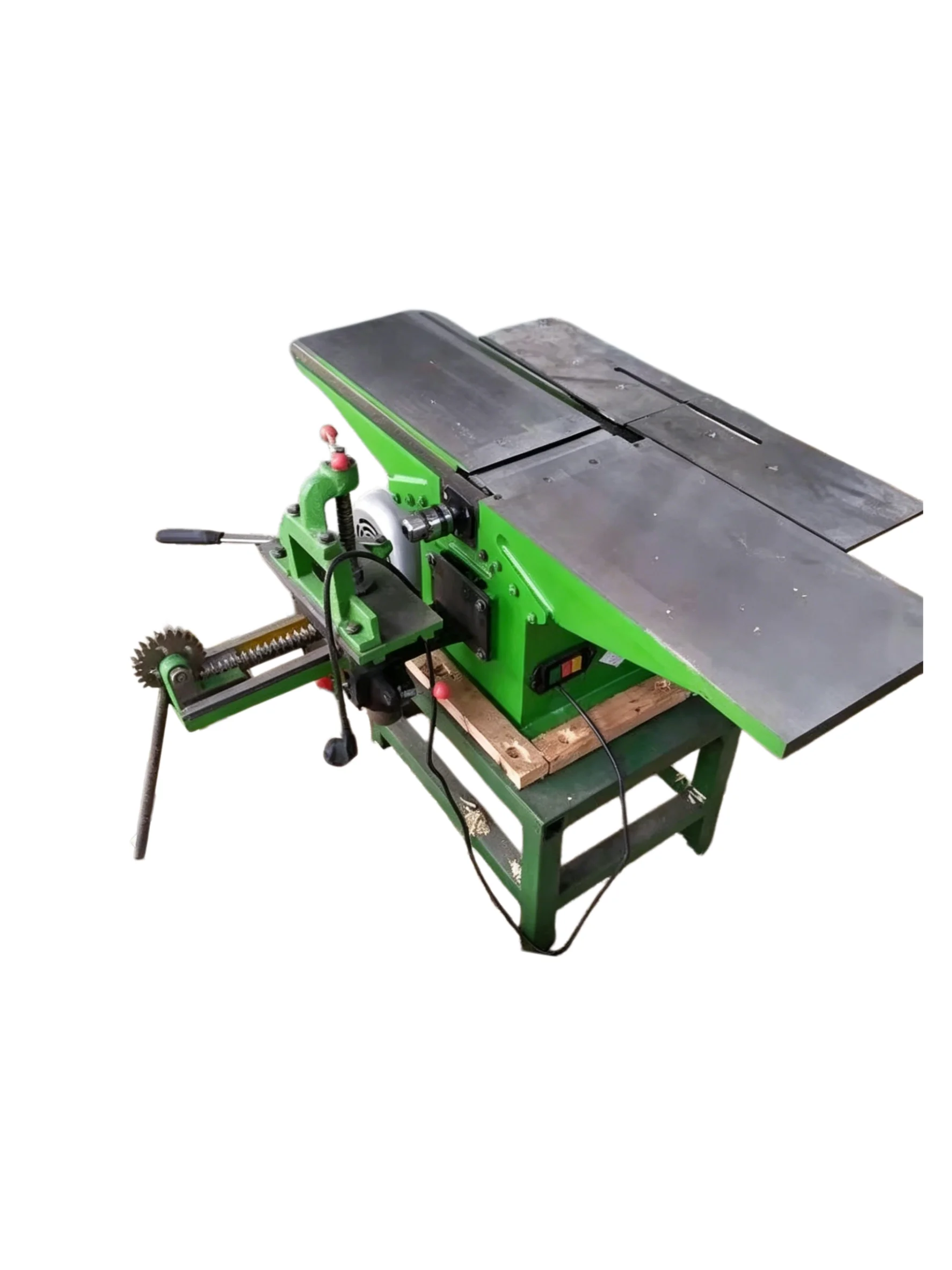 Portable Multifunctional Bench Planer & Table Saw With Spiral Cutter Head 610mm Planing Width