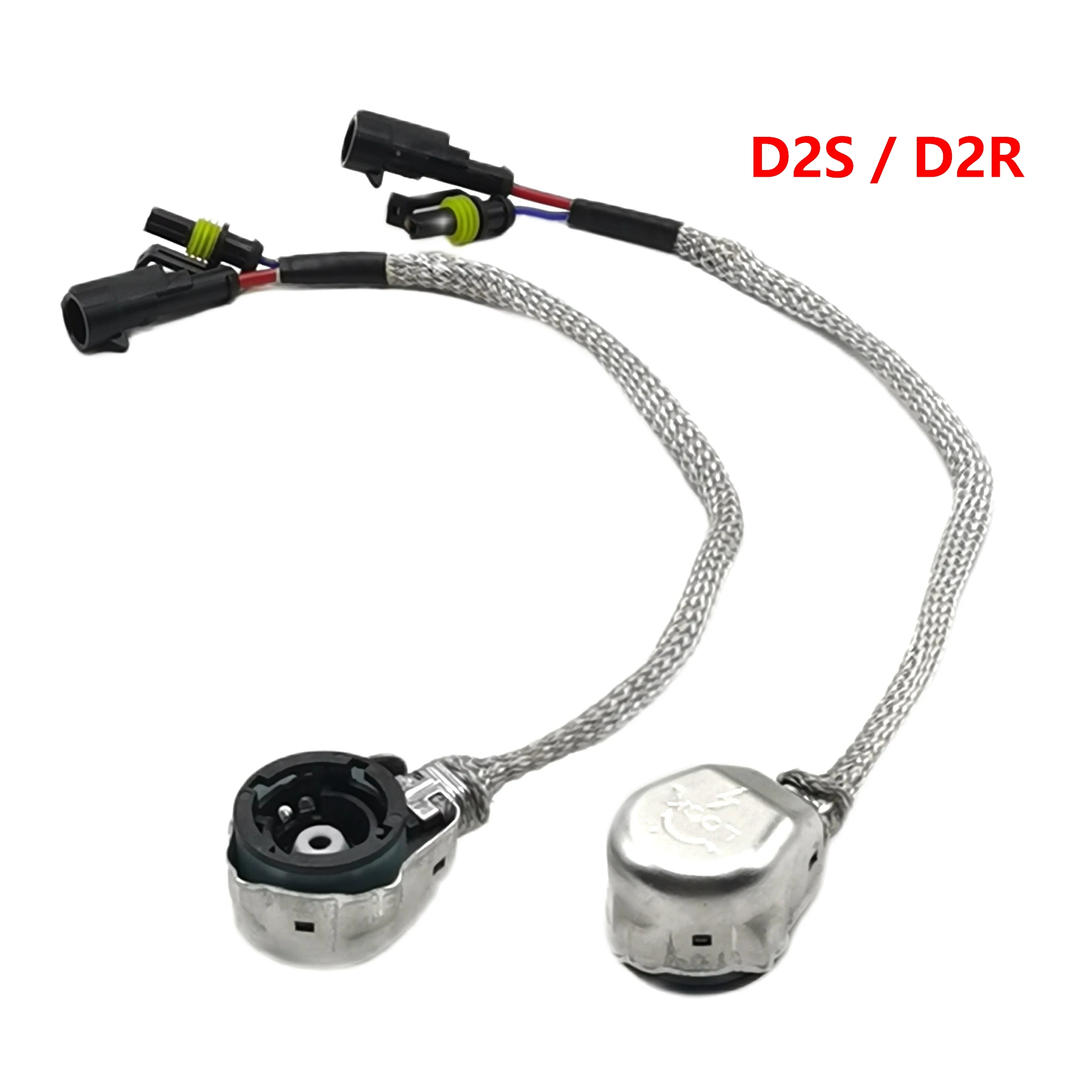 D1S D2S D3S D4S Xenon Adapter Relay Cable For HID Ballasts Wire Connector D1C D2C D3C D4C Xenon Bulbs