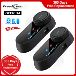 FreedConn Motorcycle Bluetooth Helmet Headset Moto1000M Intercom Wireless FM Radio Motorbike Headphone Interphone