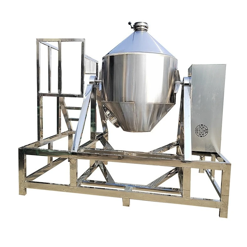 

Large double cone mixer, stainless steel powder mixer, large drum mixer frequency conversion