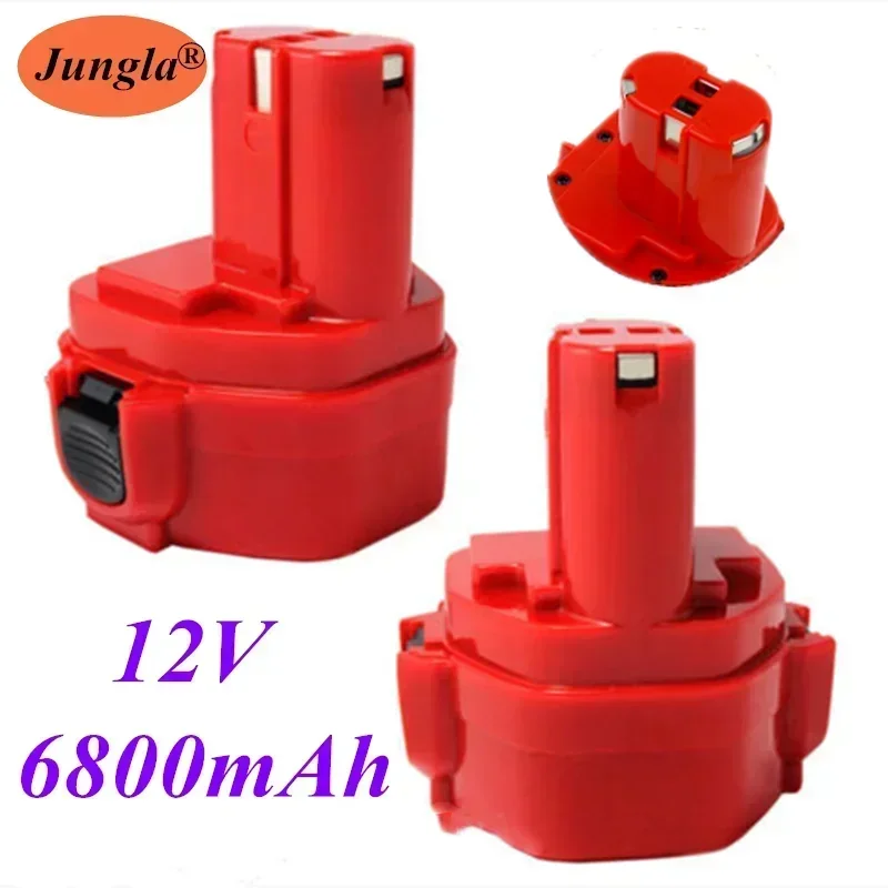 

Original 6800mAh 12V Ni-CD 6.8Ah Replacement Power Tool Battery for Makita 12V Battery PA12 1220 1233 1201 1222 1223 1235