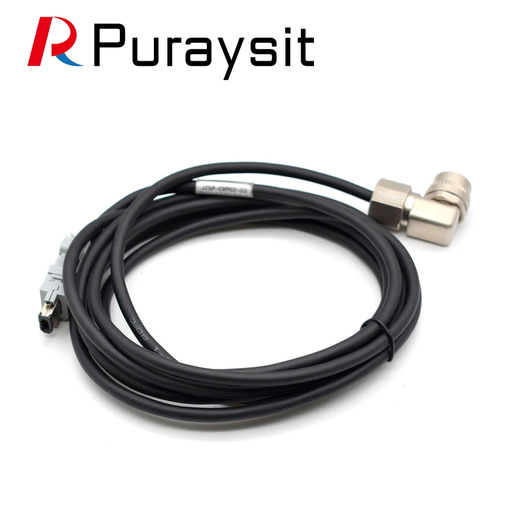 Puraysit Servo Motor Encoder Cable  JZSP-CVP02-03-E JZSP-CVP02-05-E JZSP-CVP02-10-E for Yaskawa  SGMGV 7 Series