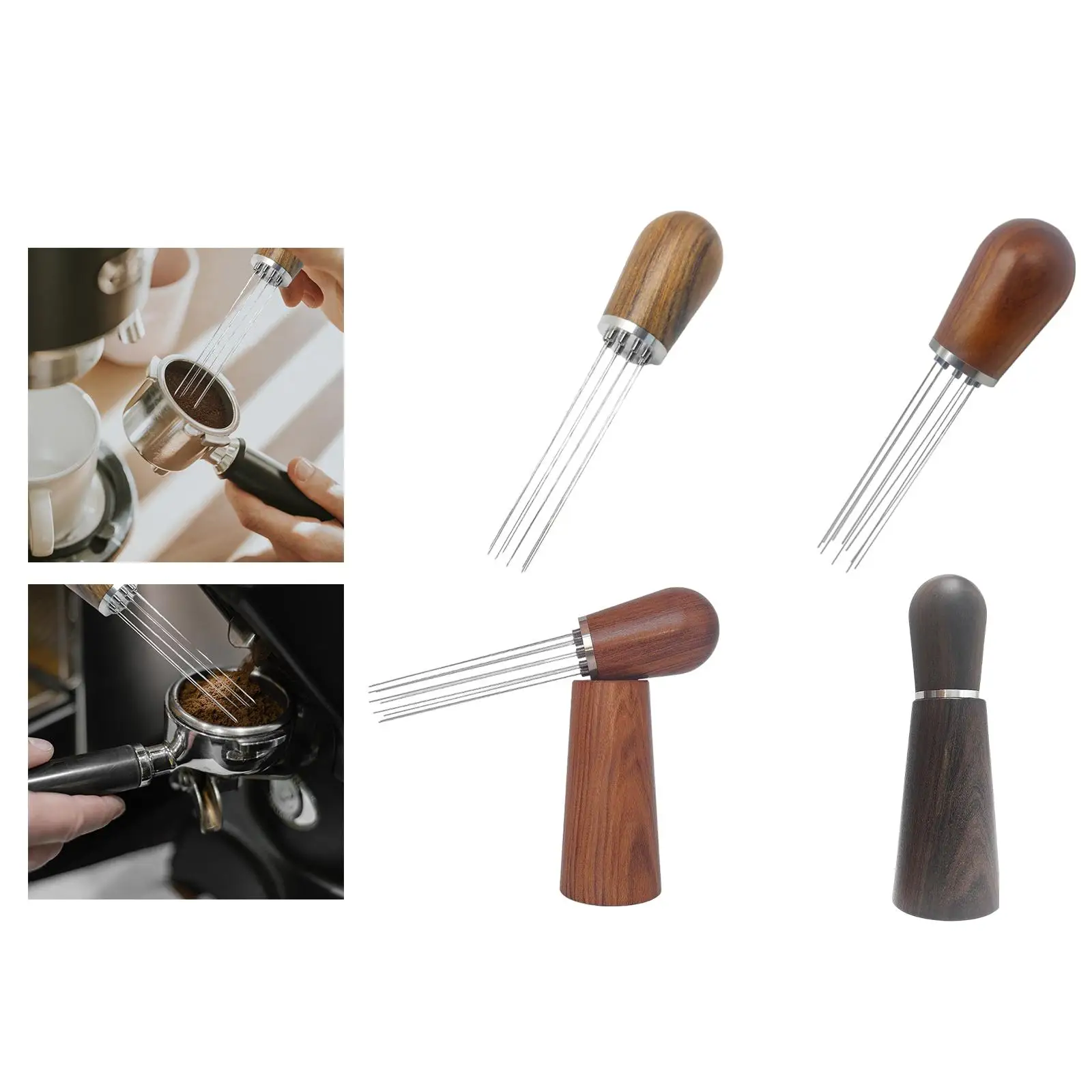 Pequenas ferramentas de agitação de café Ferramenta de distribuição de café expresso para uso doméstico cafeteria