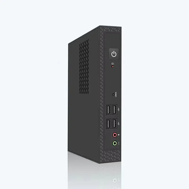 Core i3 i5 i7 Quasi System Mini Computer Win10 Pro Desktop  Dual Display HD VGA Desktop Computer Mini