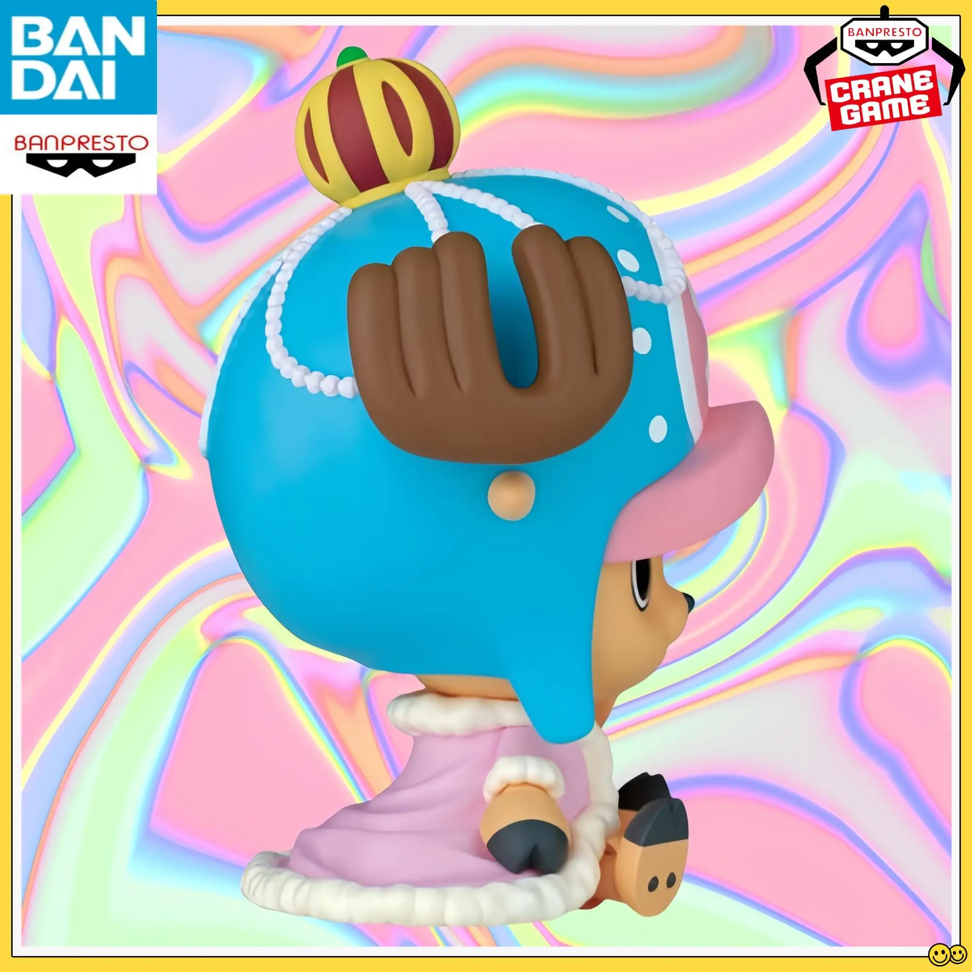 Bandai Banpresto One Piece Sofvimates Chopper 13cm Siedząca Figurka Kolekcjonerska Anime - Śliczny Styl Wybierz Prezent Zestaw Garazowy