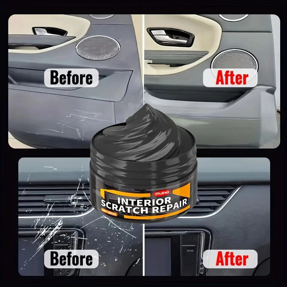 

НОВИНКА [Черный воск для приборной панели] Черный воск для приборной панели - полировка для ремонта пластиковых царапин в салоне автомобиля | Средство для удаления царапин и предотвращение грузовика