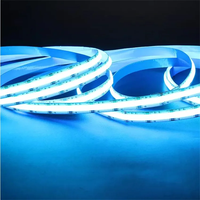 Free Shipping Decorating light high CRI density 840leds DC24V fcob fob RGBCW RGBCCT color cob led strip 21w/m 12mm PCB