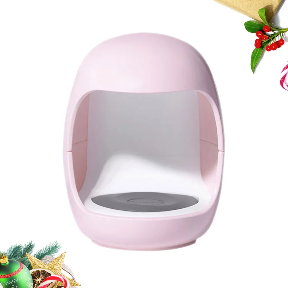 Mini asciuga unghie portatile rosa a dito singolo USB LED lampada polimerizzante per smalto gel strumento per manicure professionale per asciuga unghie