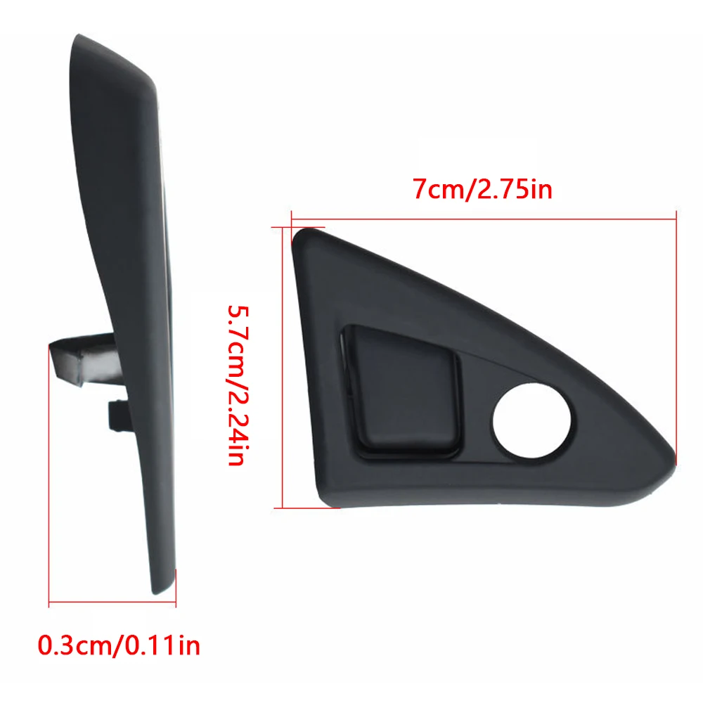 LHD Center Console Panel Armrest Storage Switch Button Cover Trim For BMW 5 Series F10 F18 2011 2012 2013 - Image 3