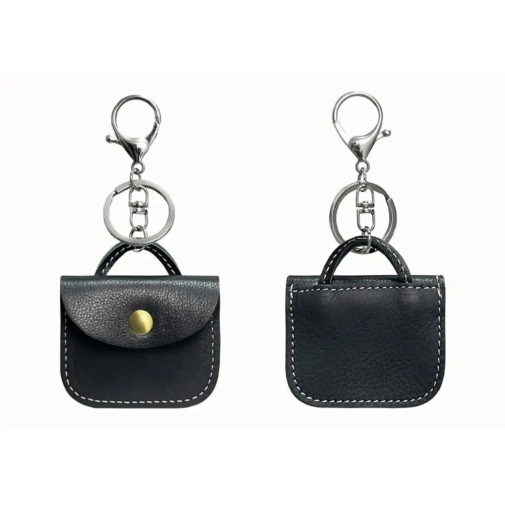 

Cute With Lanyard Handbag Pendant Fashion Kawaii Bag Decoration Luxury Mini Leather Bag