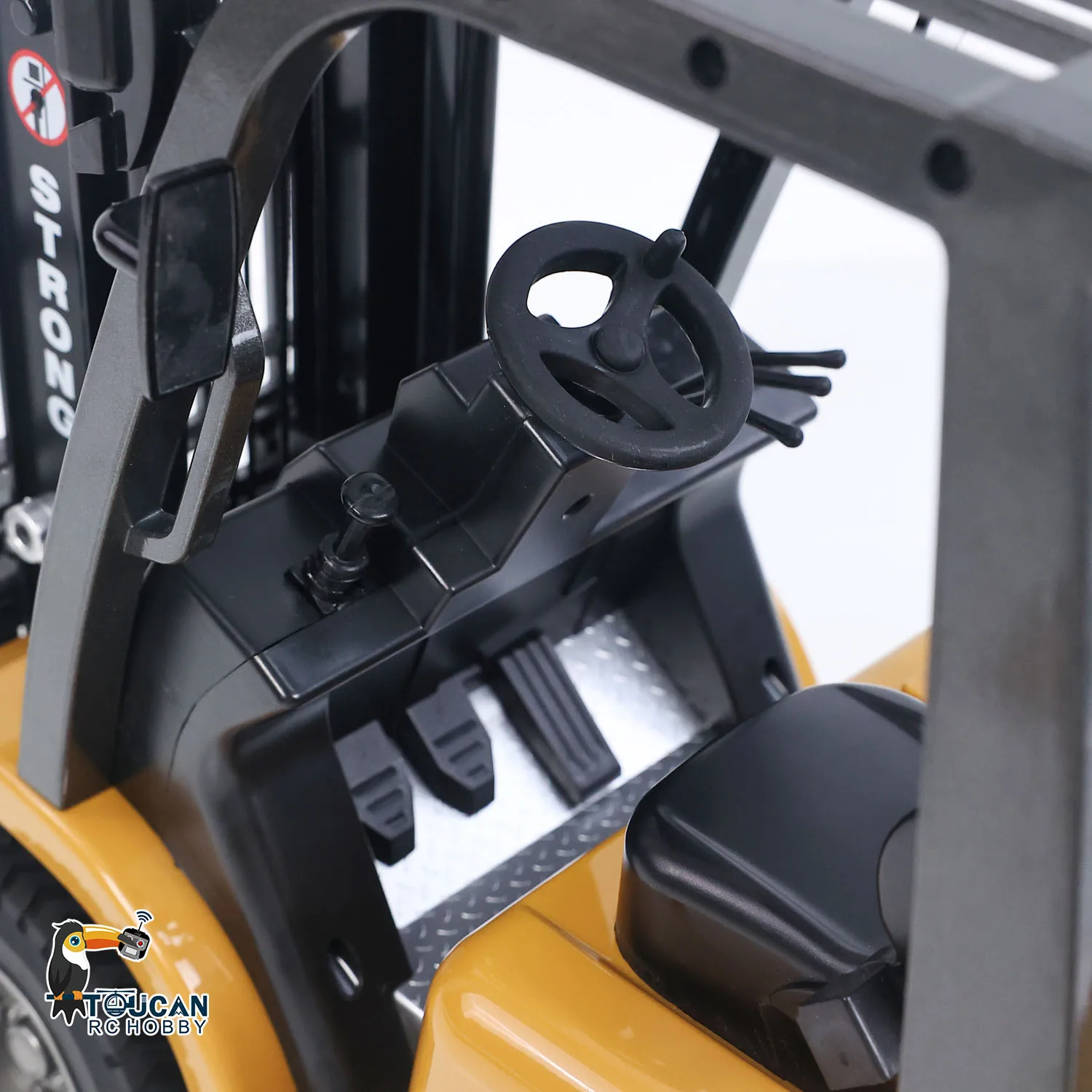 Neues HUINA 1577 1/14 RC Gabelstapler 14CH RTR Elektrisches Hebezeug mit Sound- und Lichteffekten Ferngesteuertes Fahrzeugmodell Geschenk – Detail 20