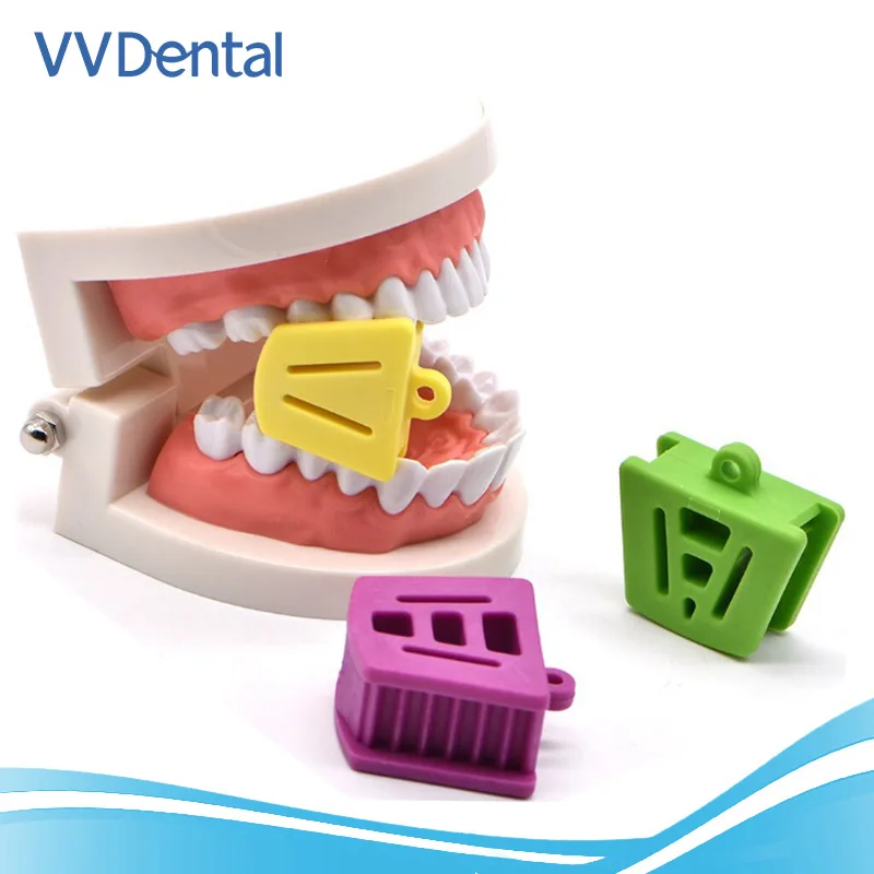 Almohadilla oclusal Dental de 3 tamaños, bloques abridor de mordeduras de goma, accesorio bucal, suministros de ortodoncia grandes, medianos y pequeños, herramientas de odontología