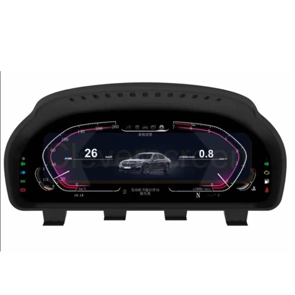 Car Digital Dashboard Speedometer Display for 5series 2010-2017 LCD Instrument Panel