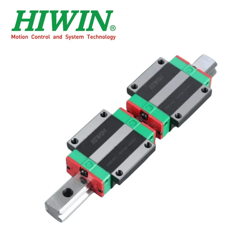 

1pcs Hiwin linear guide rail HGR20 -L 1500mm +2pcs HGW20CA flanged blocks bearings carriage for cnc