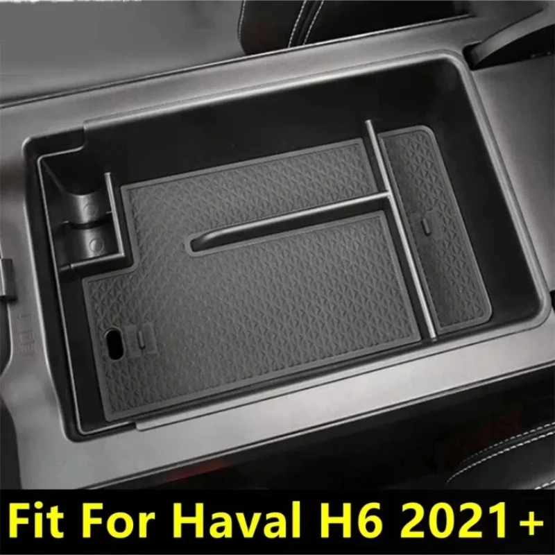 

Центральная консоль автомобиля, подлокотник, ящик для хранения, органайзер, держатель-контейнер, лоток, аксессуары для интерьера для Haval H6 2021 2022 2023 2024