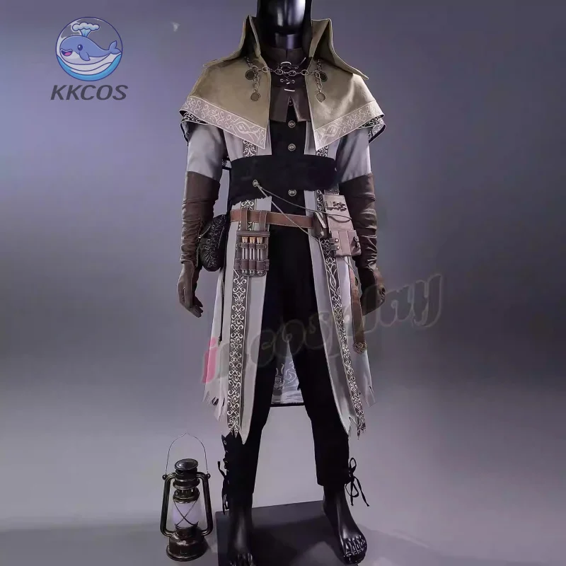 Disfraz de Gravekeeper en sangre, disfraz de Halloween, carnaval, fiesta, Navidad, juego de rol, ropa KKcos