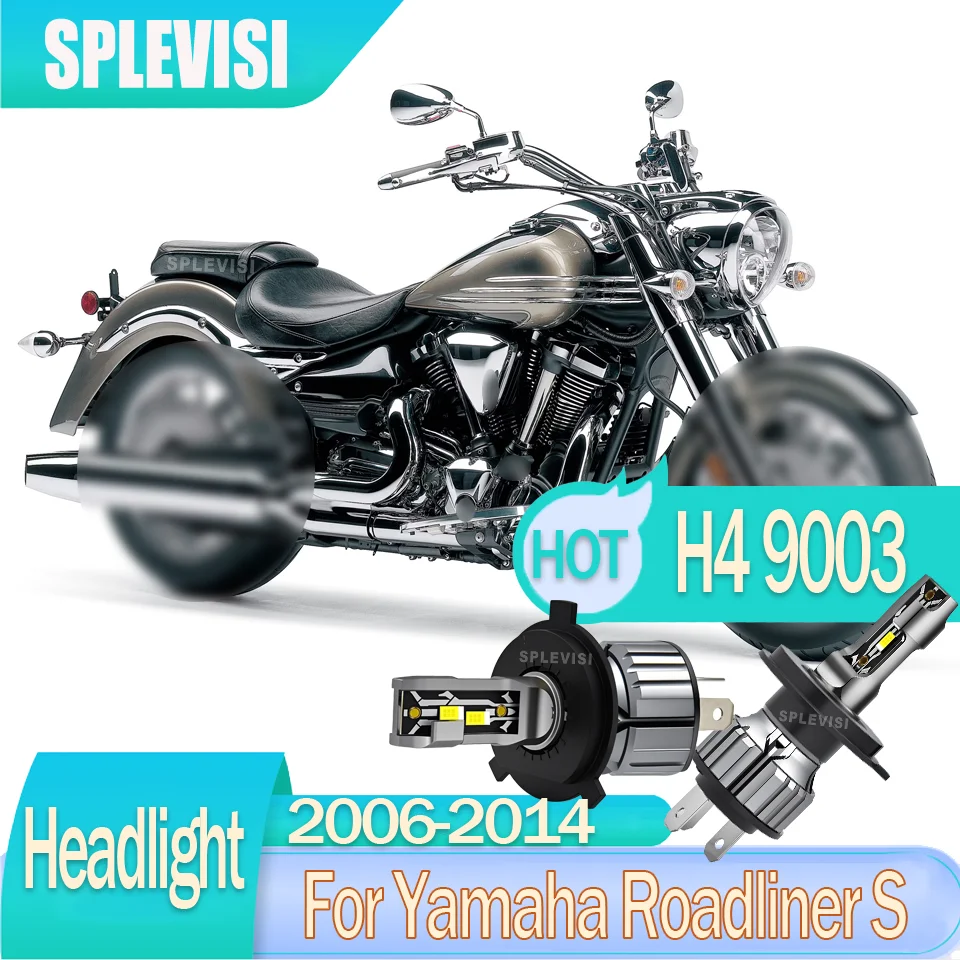 

60000 Hours Lifespan Direct Replacement motorcycle headlight For Yamaha Roadliner S 2006 2007 008 2009 2010 2011 2012 2013 2014