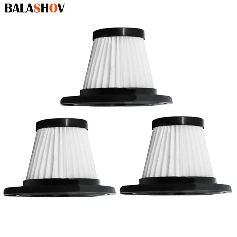 3PCS Handy Vacuum Cleaner HEPA Filter for 6053 6650 ST-8000 Replacement Parts Spare Accessories Handheld Cordless Vacuum Cleaner