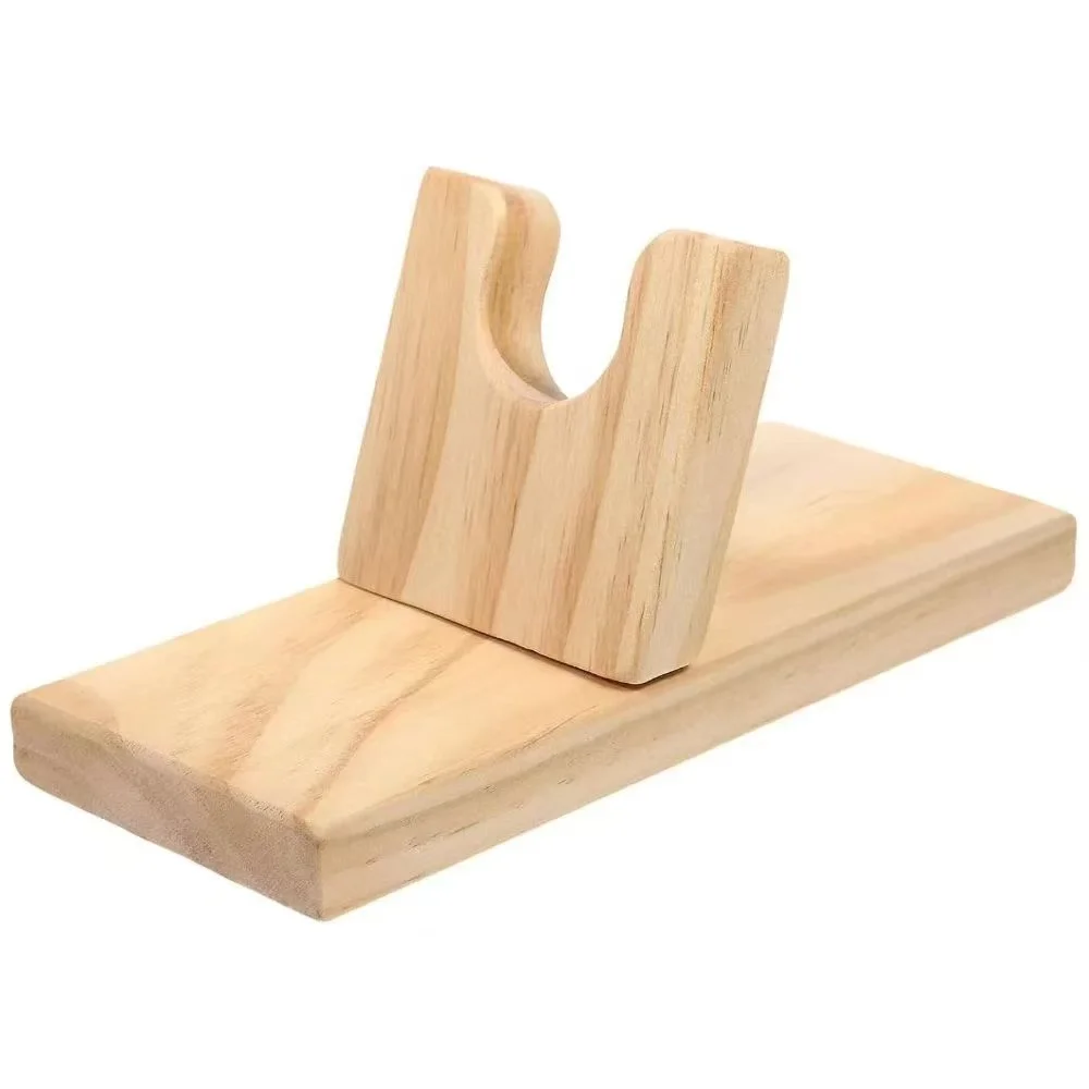 Hot Glue Gun Holder Glue Gun Stand Tools Storage Holder Bracket 20x8cm Wood Hot Glue Machine Base Craft Room Organizer