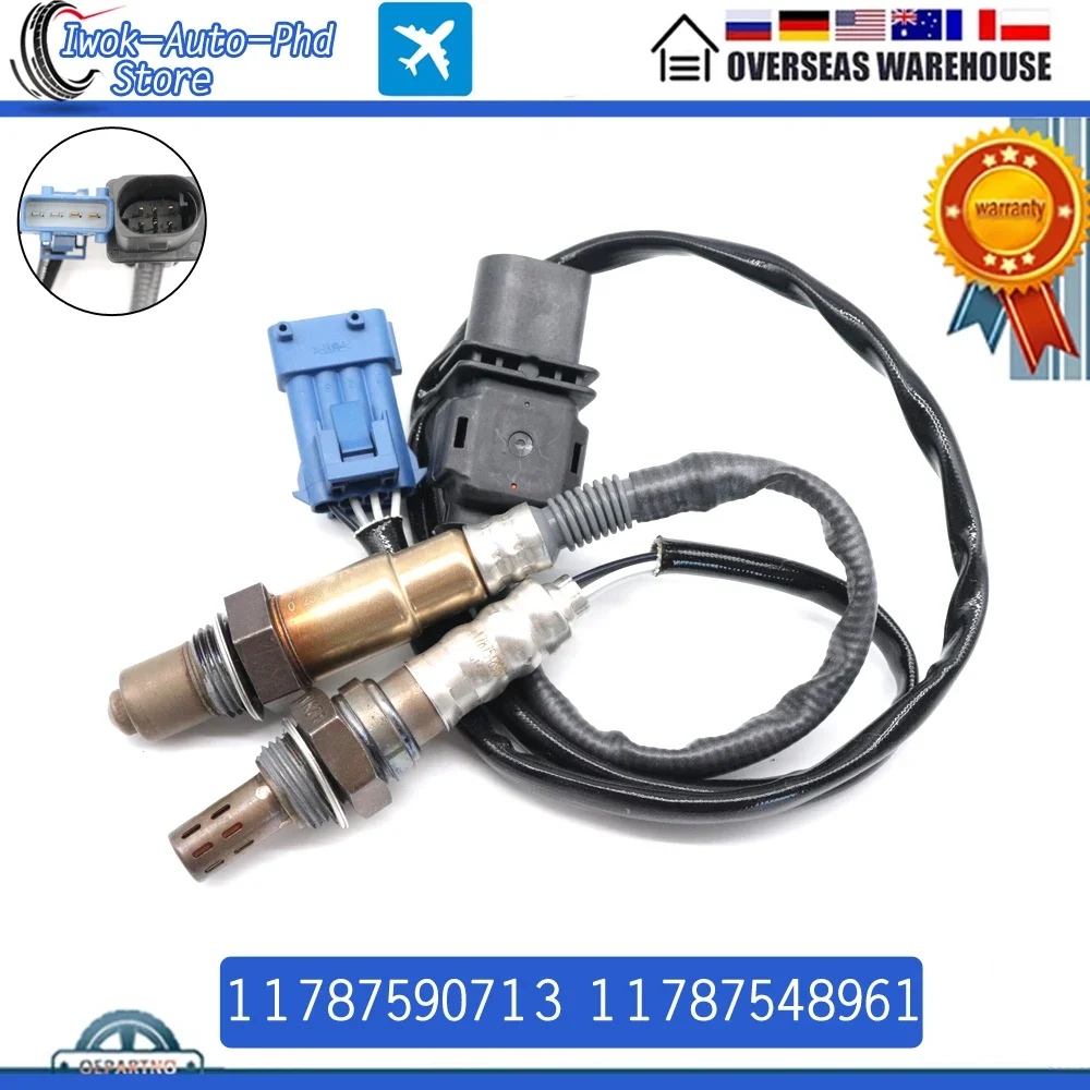 

11787590713 11787548961 Front Rear Upstream Downstream Air Fuel Ratio Lambda O2 Oxygen Sensor for Mini Cooper 1.6L L4 07-10