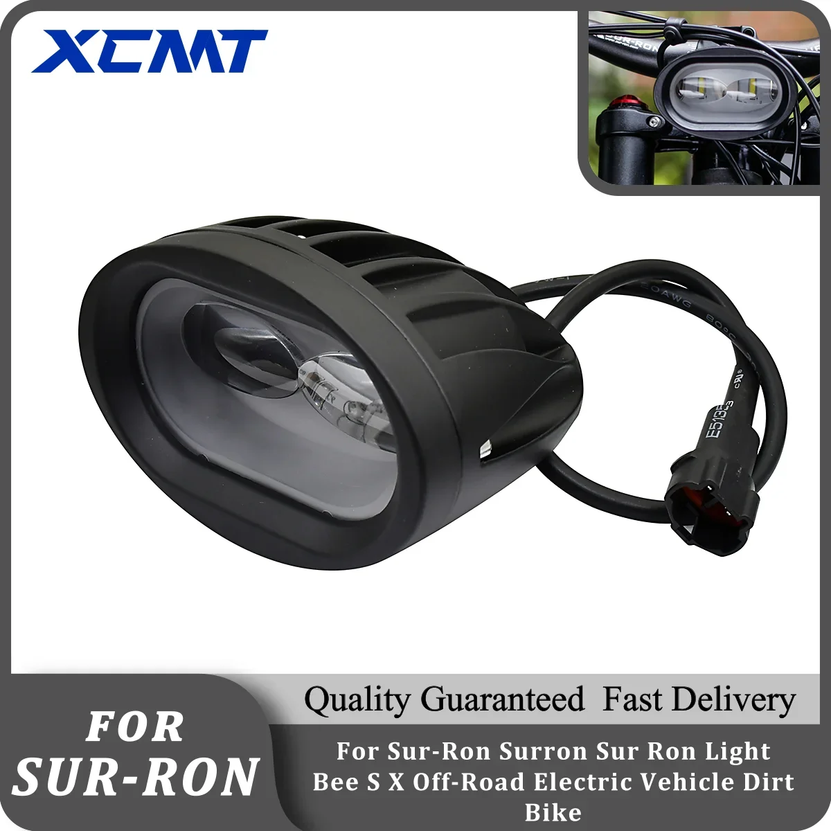 

Motorcycle LED Front Headlight For Sur-Ron Surron Sur Ron Light Bee S X Off-Road Electric Vehicle Dirt Bike