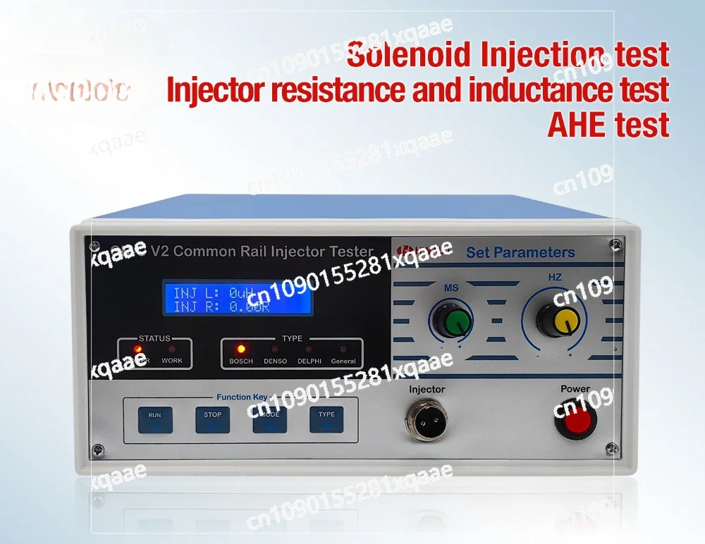 CR-C V2 Pro Electric Nozzle Inspection/Resistance Inductance Test Dynamic Stroke Test ECU Signal Simulation